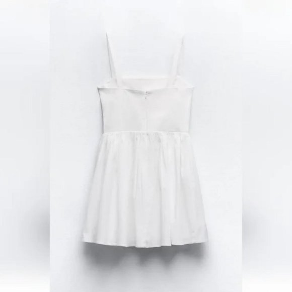 ZARA VOLUMINOUS SKIRT DRESS - Picture 7 of 8